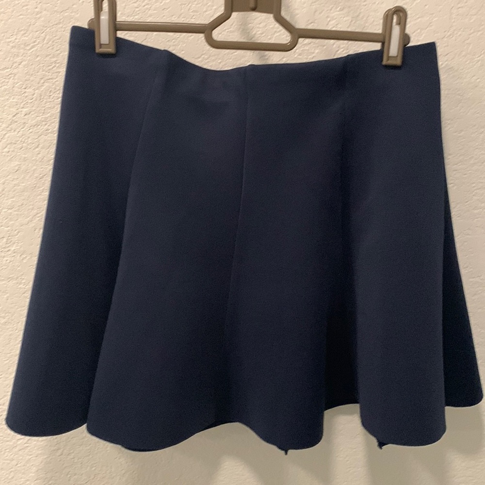 Dark Navy Mini Skirt